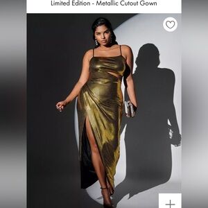 Eloquii- Limited Edition cutout gown